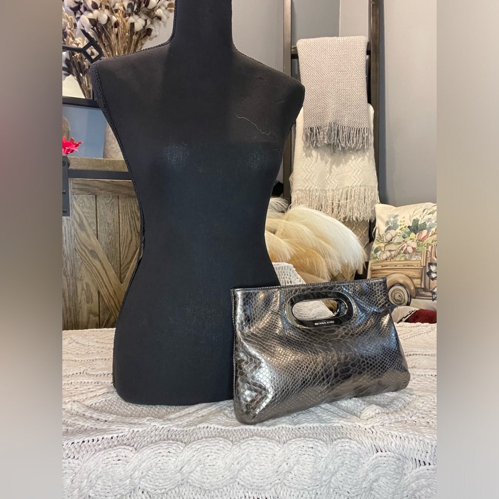 Michael Kors Snake Print Clutch